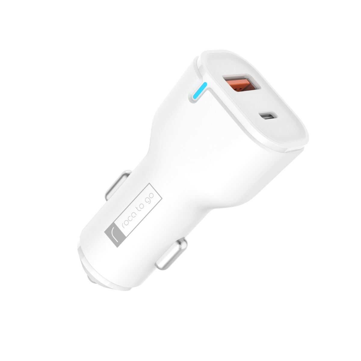 Cargador Inteligente Auto Roca To Go 20W Usb A Qc 3.0 Ub - BLANCO 