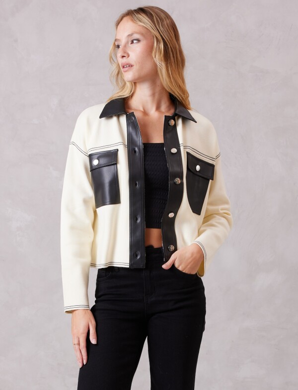 Chaqueta Combinada CRUDO