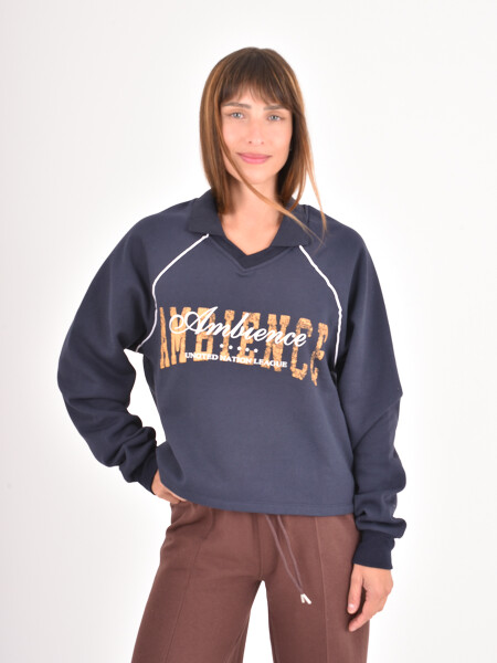 BUZO URIA AZUL OSCURO