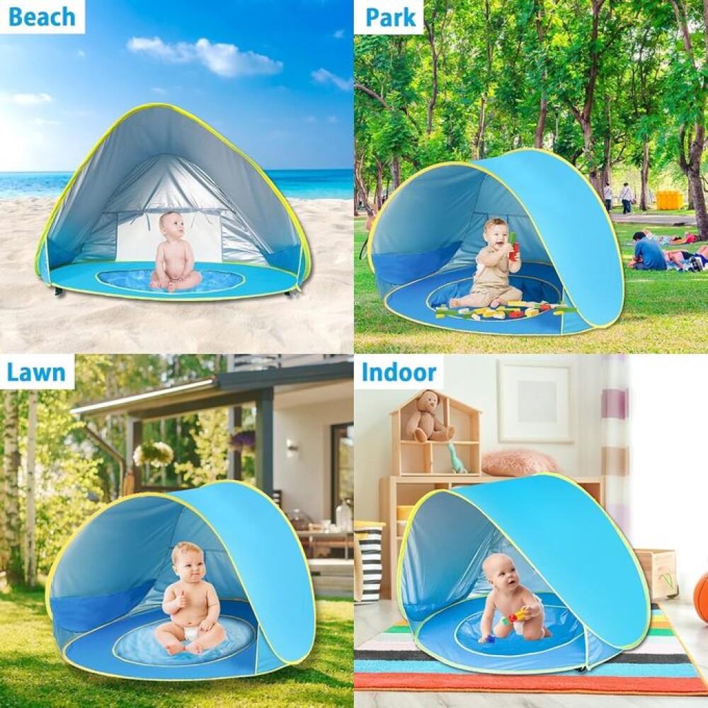 Carpa piscina con filtro UV - celeste Carpa piscina con filtro UV - celeste