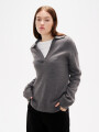 Sweater Dapa Gris Melange Oscuro