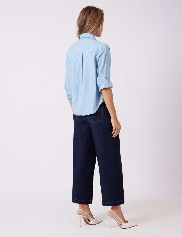 Camisa Lyocell Linea CELESTE