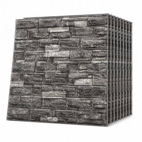 REVESTIMIENTO AUTO ADHESIVO 3D 70 X 77 CM X 3 MM - PIEDRA C4 X 10 REVESTIMIENTO AUTO ADHESIVO 3D 70 X 77 CM X 3 MM - PIEDRA C4 X 10