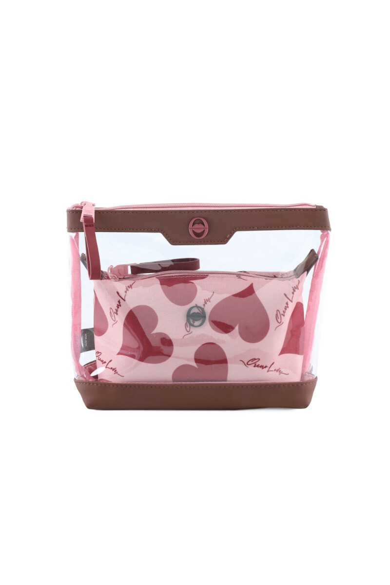 Set Necessaire Oreiro Marrón