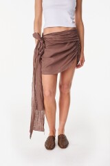 Falda Nina Chocolate