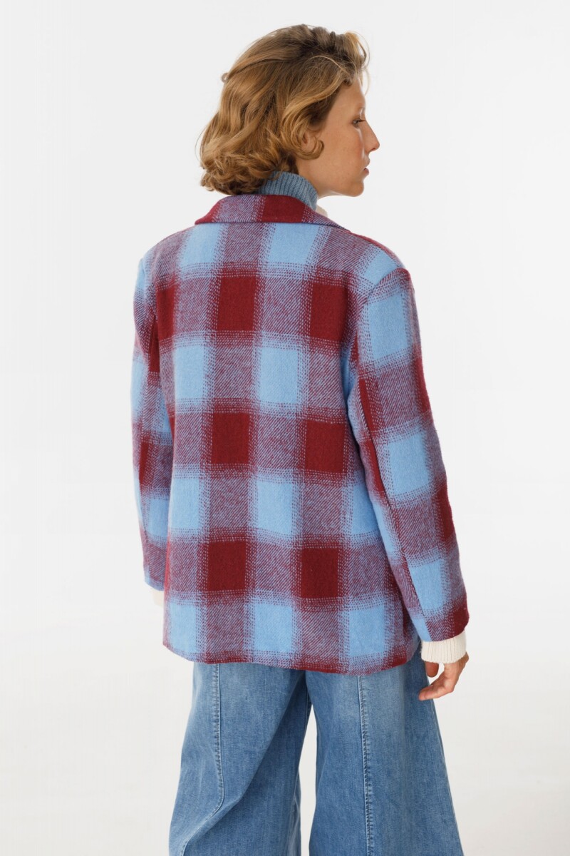 Blazer Monaco Celeste/Bordeaux
