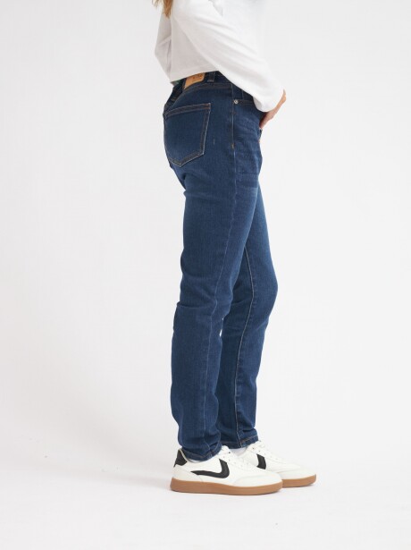 JEAN TIRES AZUL OSCURO