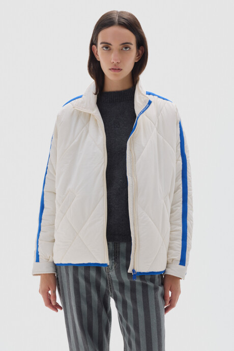 Campera Packable Marfil