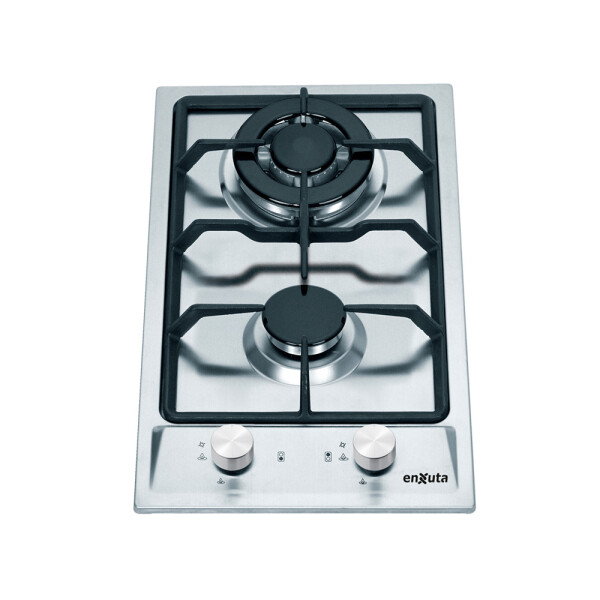 ANAFE DE EMPOTRAR 2HORNALLAS A GAS INOX ENXUTA Anafe De Empotrar 2hornallas A Gas Inox Enxuta