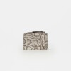 Tarjetero Jagger En Cuero Snake Print Natural