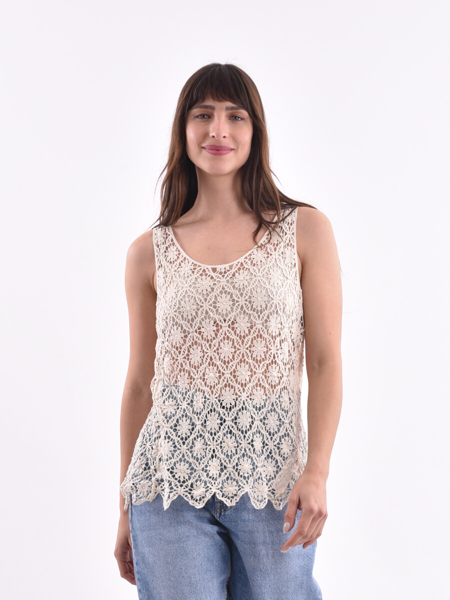MUSCULOSA AROS - CRUDO 