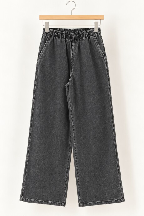 Pantalon Funk Denim Negro