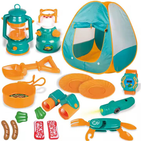 Juego Carpa Infantil De Camping 19pcs Cpg007002