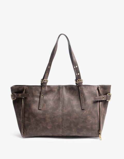 City Cartera City Marrón - Marron Medio