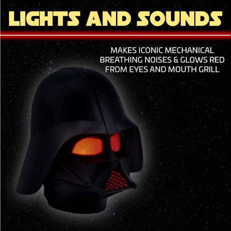 Lámpara Darth Vader Star Wars c/sonido Lámpara Darth Vader Star Wars c/sonido