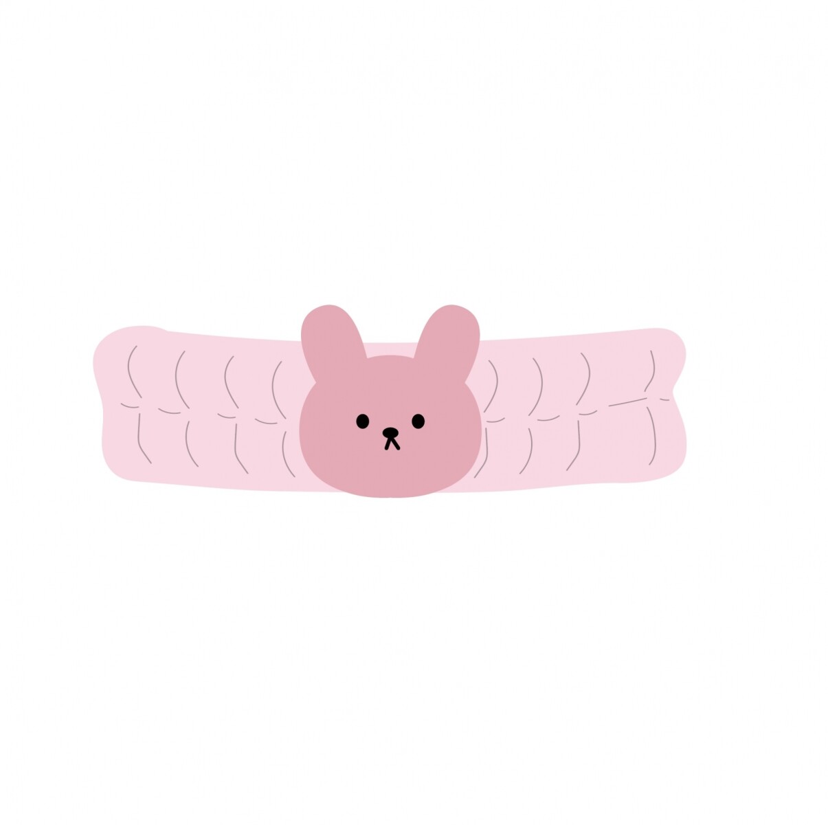 Vincha 3D animalitos - rosa 