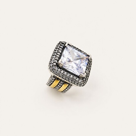 Anillo Susana - Plata y Oro Anillo Susana - Plata y Oro