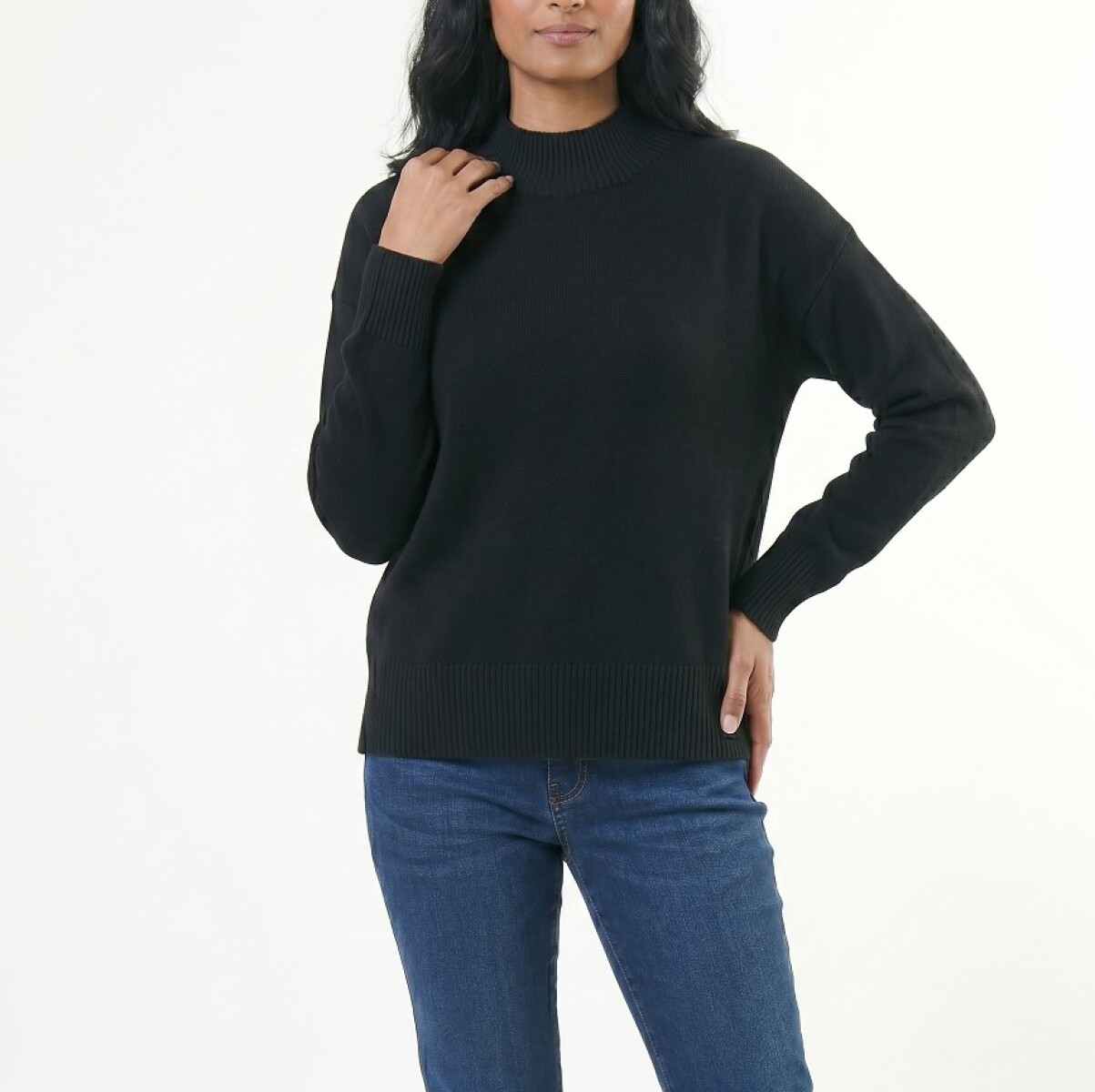 CHERRY SWEATER - BLACK 