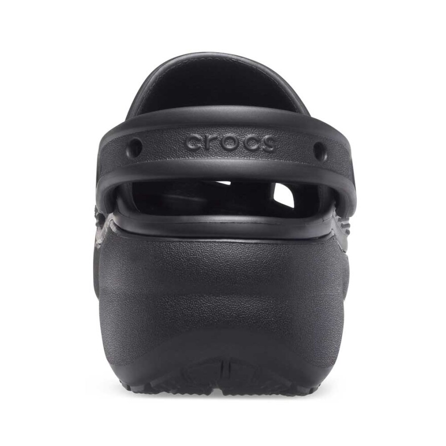 Plataformas Crocs Classic Clog W Mujer Black