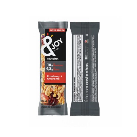Barra de Proteínas Joy AG006 Mixed Nutz sin Gluten 30GR CRANBERRY-ARANDANO