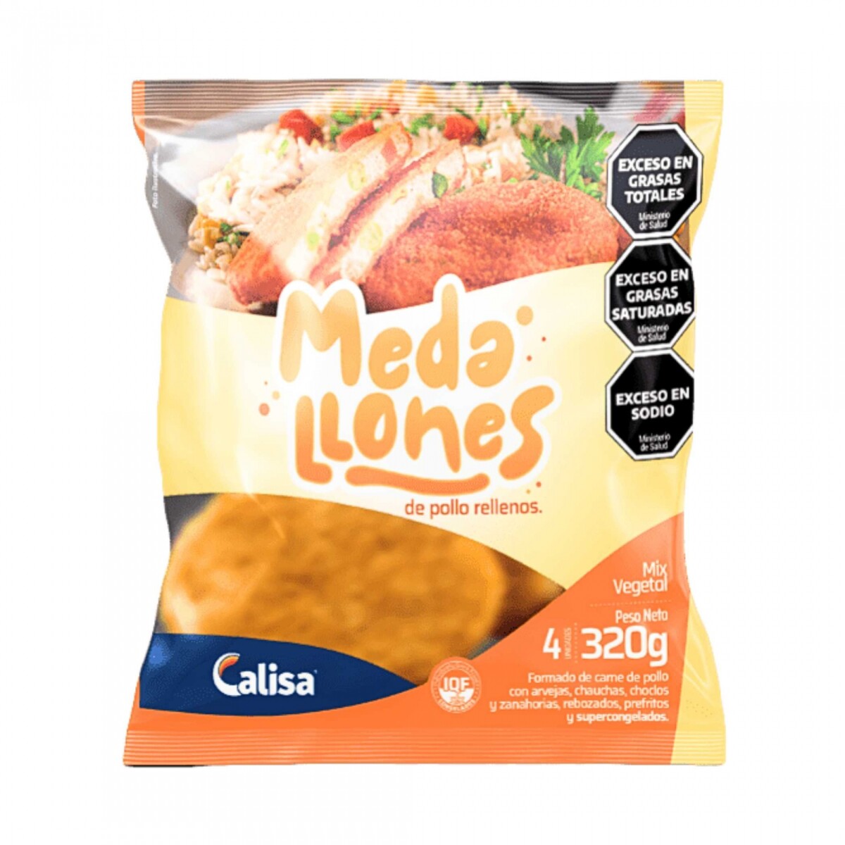 Medallones de pollo Calisa - 400 gr 