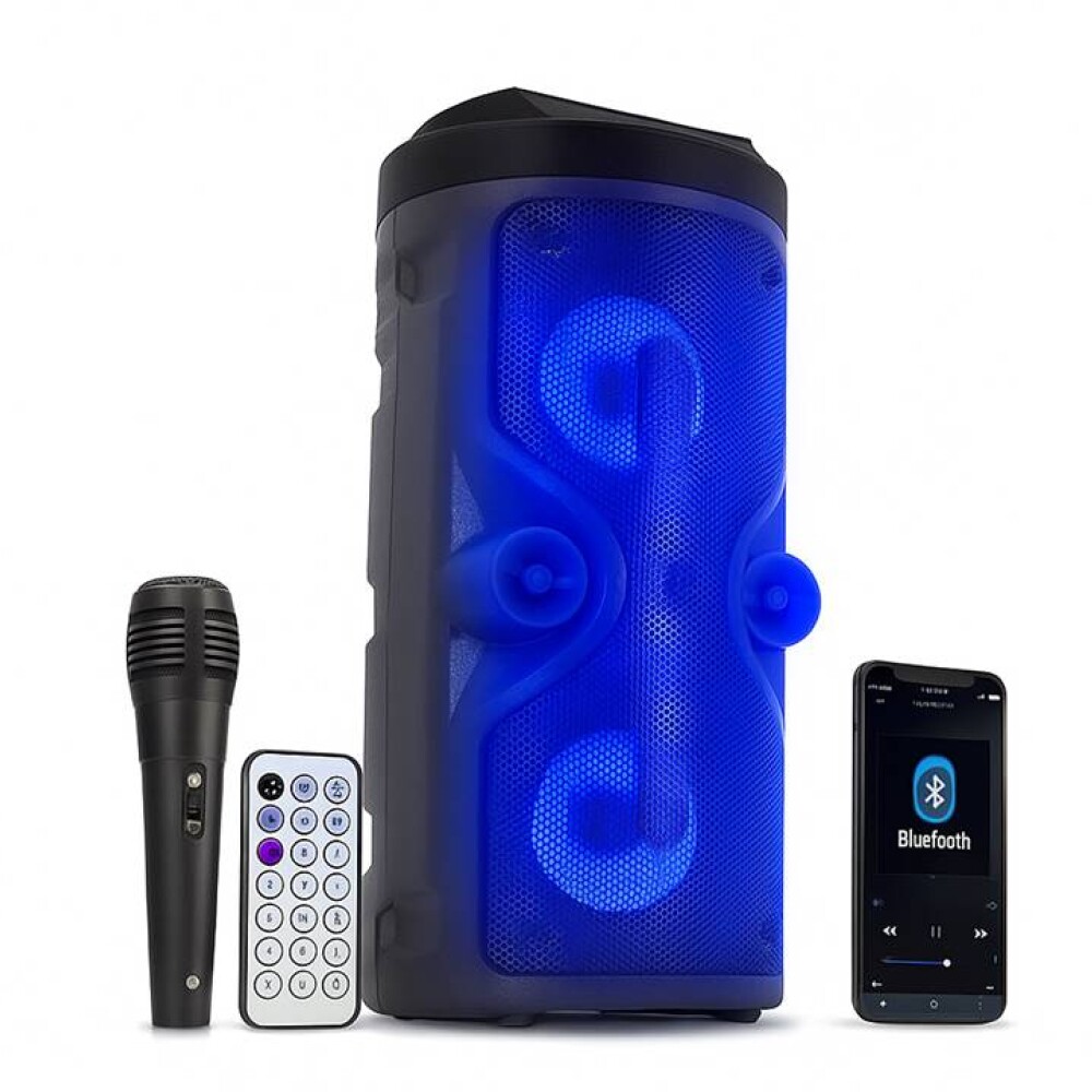 Parlante Grande Con Microfono Y Control Remoto Parlante Grande Con Microfono Y Control Remoto