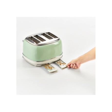TOSTADORA ARIETE 4 PANES SLICES VERDE TOSTADORA ARIETE 4 PANES SLICES VERDE