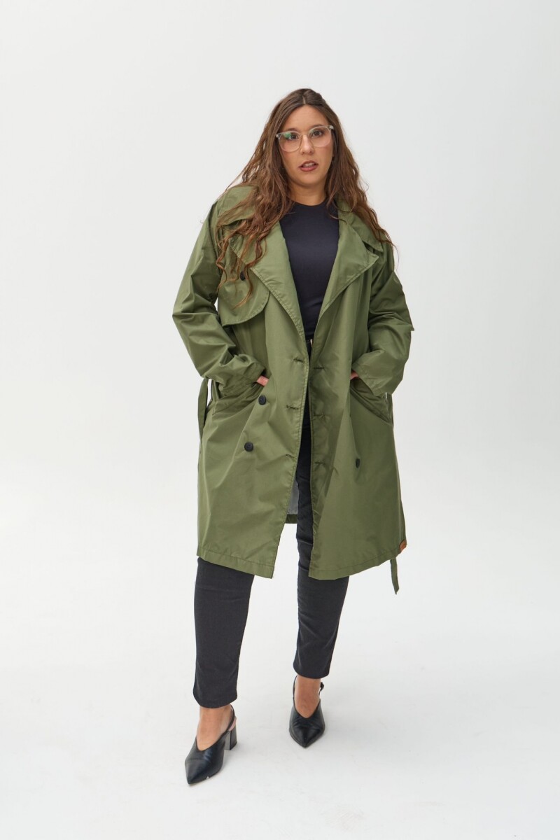 Trench impermeable - Verde 