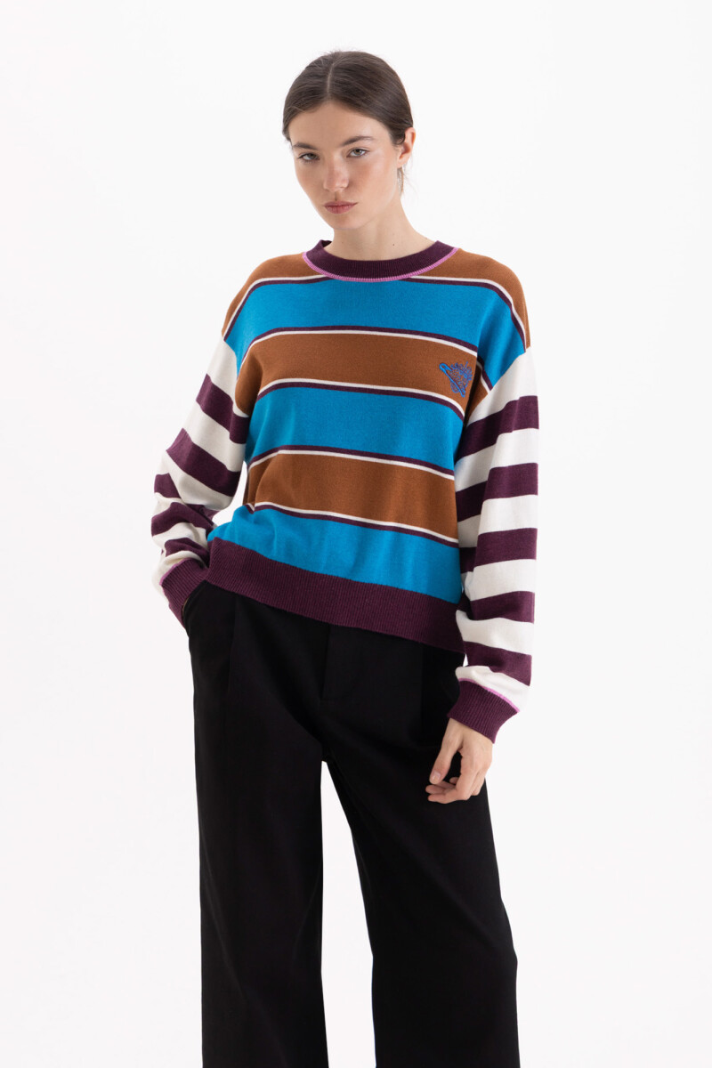 SWEATER FLORA Multicolor