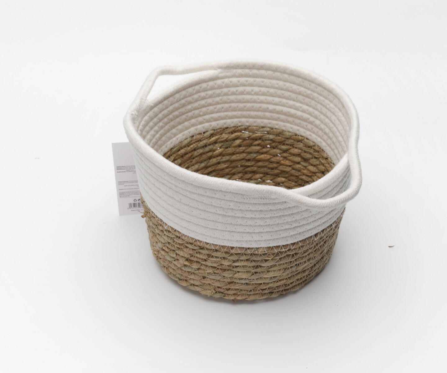 CESTA DE ALMACENAMIENTO TEJIDA (REDONDA/47 L) 
