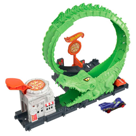 Pista Hot Wheels City Némesis Cocodrilo Infantil Pista Hot Wheels City Némesis Cocodrilo Infantil