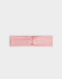 Vinchas Textiles Classic Vincha Textil Con Frunces - Rosa Claro