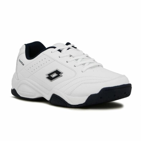 Zapatillas Championes De Tenis Para Mujer Lotto BW12 Blanco y Azul