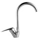 Griferia De Mesada Cocina Monocomando Cromo Arona Aqualia CROMO