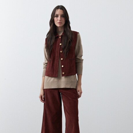 CHALECO BANNACK Ladrillo