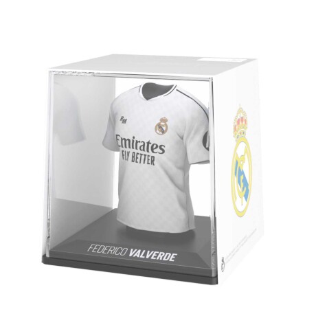 Camiseta Coleccionable Fútbol Federico Valverde Real Madrid BLANCO