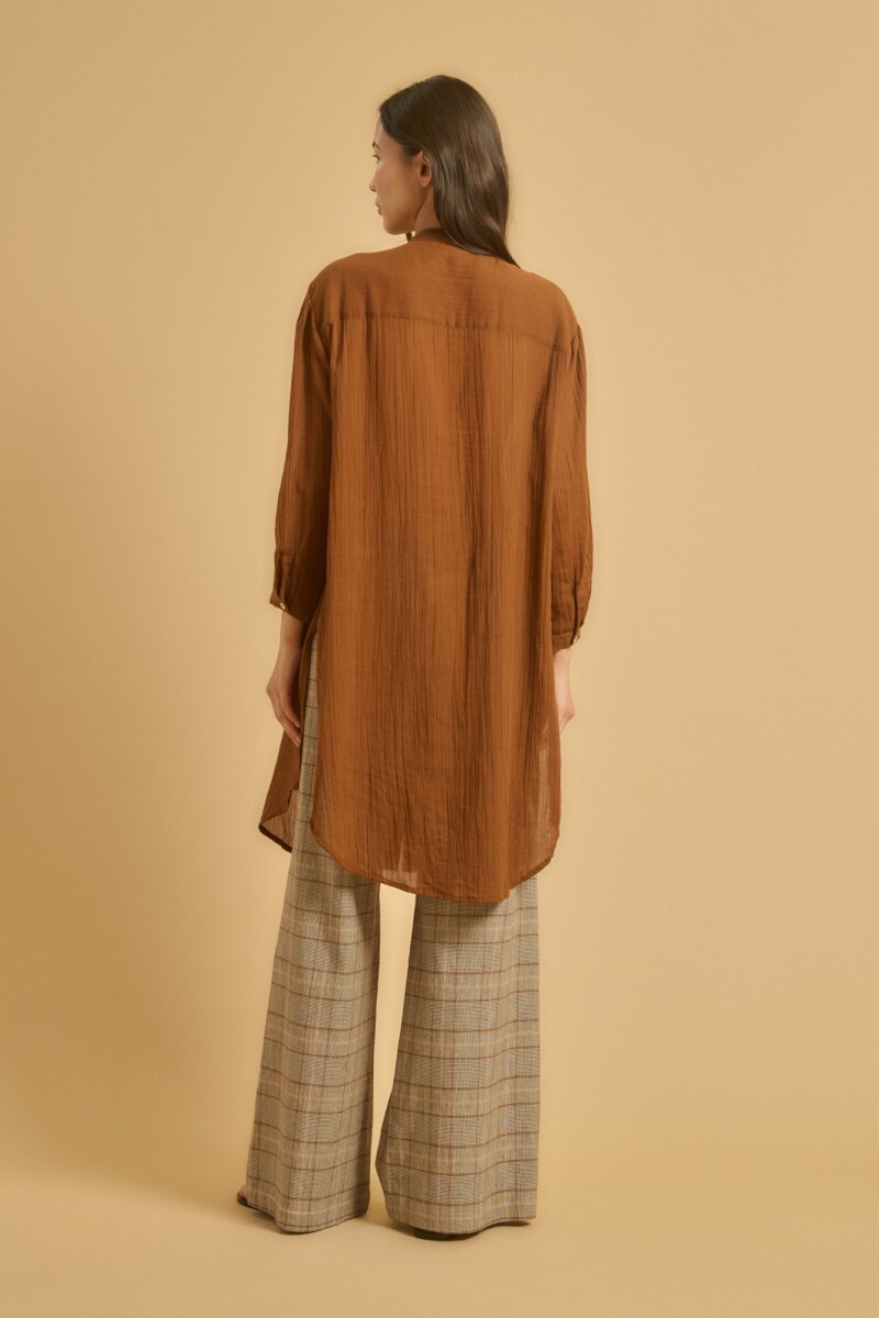 CAMISA CELAYO Camel
