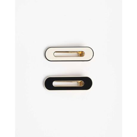 Set De Horquillas Bicolor Combinacion bicolor