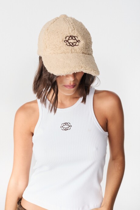Gorro Fluffy Crudo
