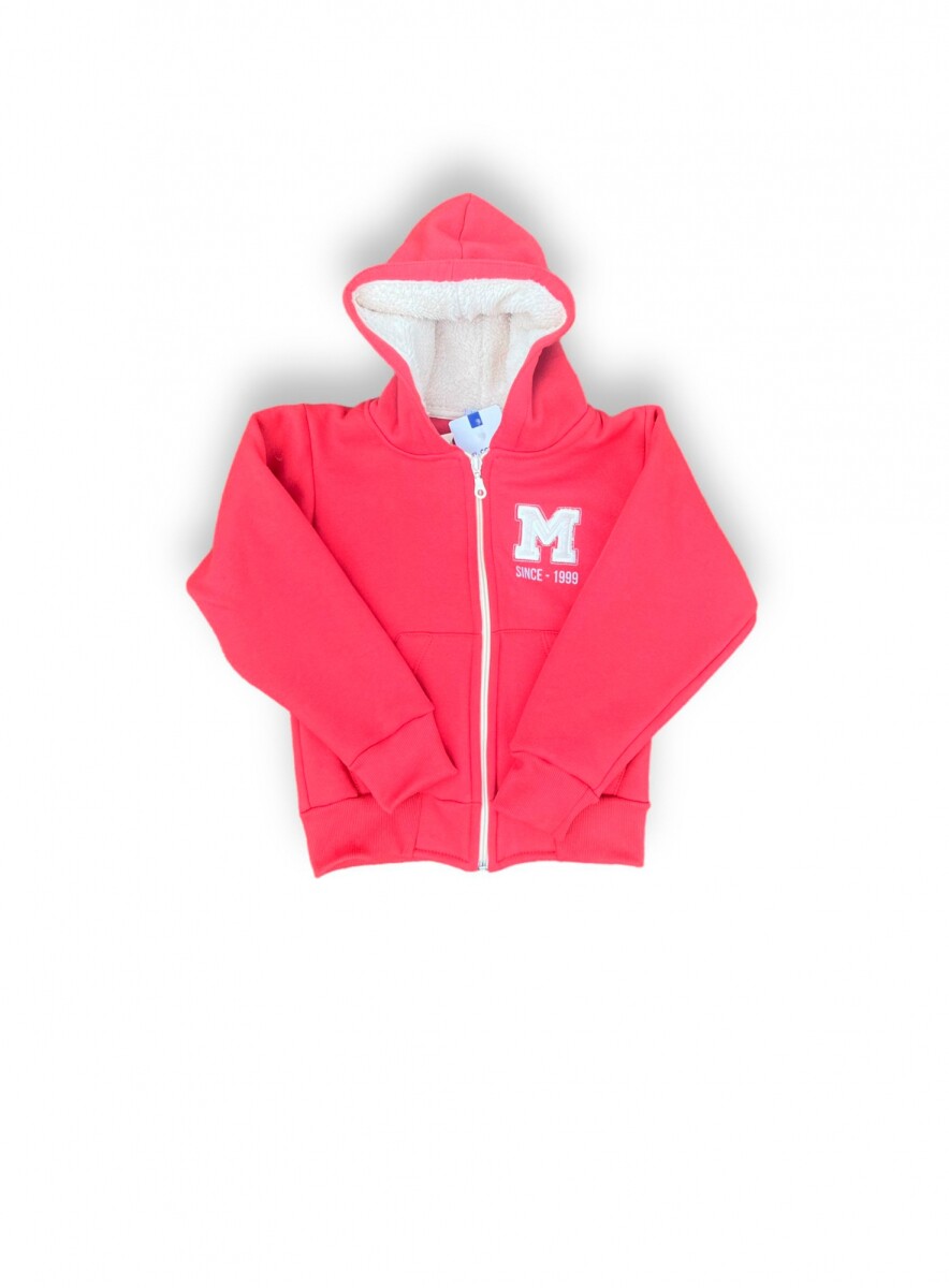 Campera Felpa Roja 