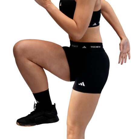 Calza Mujer adidas Techfit - Black Black