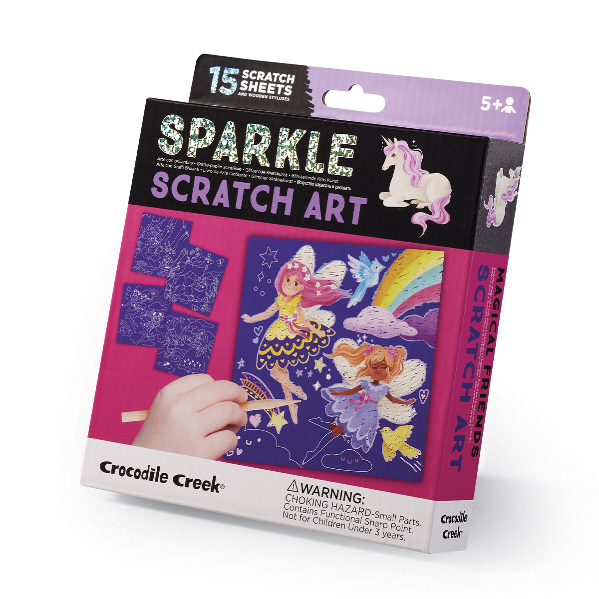 Juguete Scratch Art Crocodile Creek - HADAS 