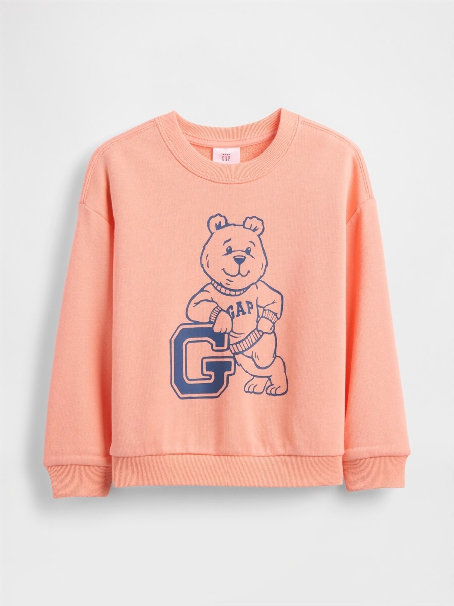 Buzo Deportivo Logo Gap Sin Felpa Toddler Niño - Salmon 14-1323 Tcx 