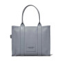MARC JACOBS - THE LEATHER LARGE TOTE BAG Gris