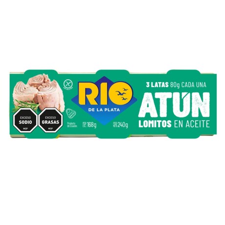 ATUN LOMITO EN ACEITE TRIPACK RIO DE LA PLATA 240 GR 001