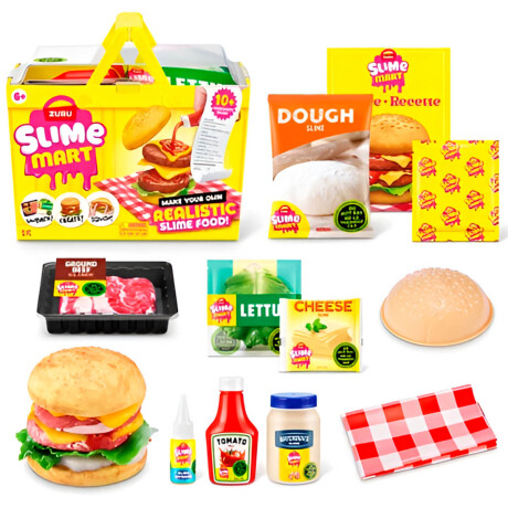 Juego De Masas Slime Mart Fast Food Hamburguesa Juego De Masas Slime Mart Fast Food Hamburguesa