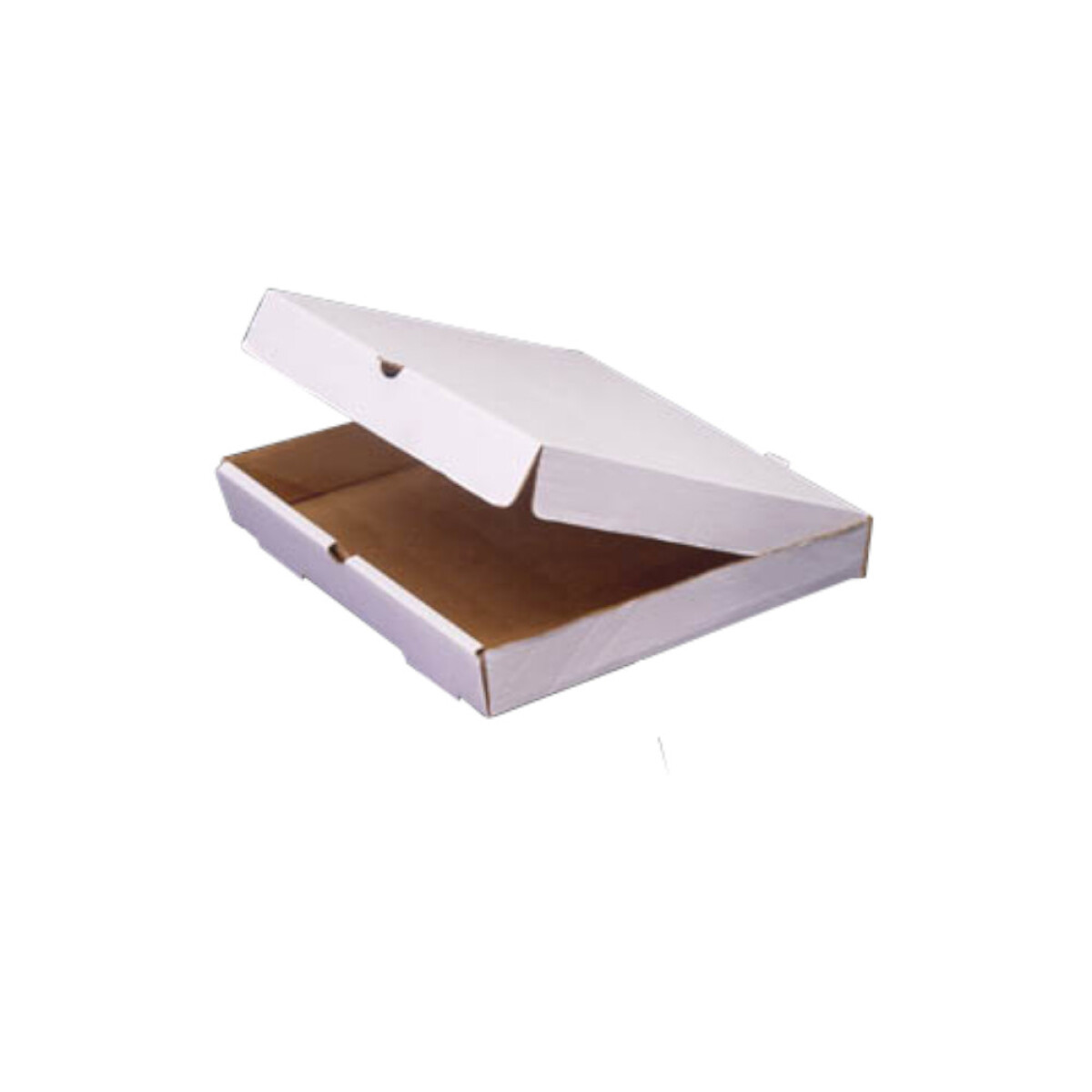 CAJA DE CARTON BLANCA PARA PIZZA 28X28 CM. 