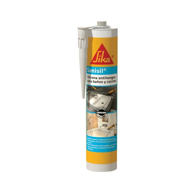 SANISIL TRANSPARENTE X280ML SIKA Sanisil Transparente X280ml Sika