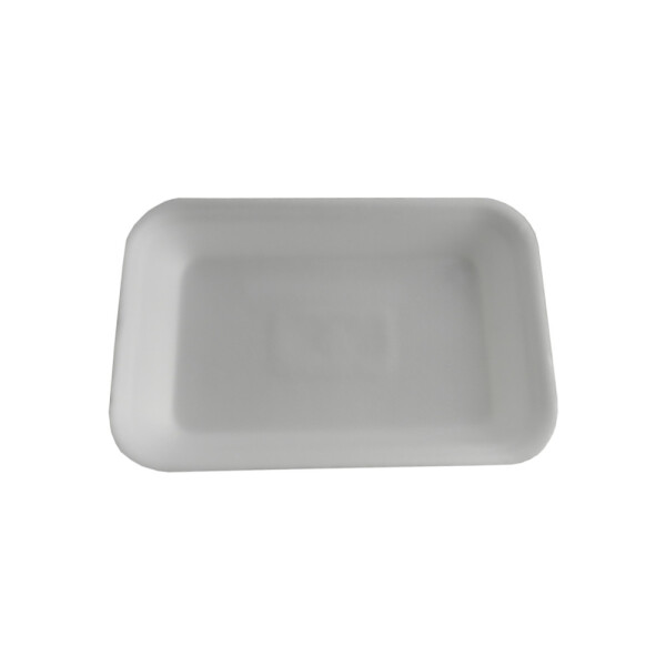 BANDEJA ESPUMA 21X14X3CM BLANCO