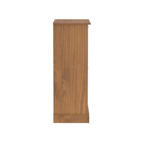 COMODA 4 CAJONES MADERA MARRON MEX